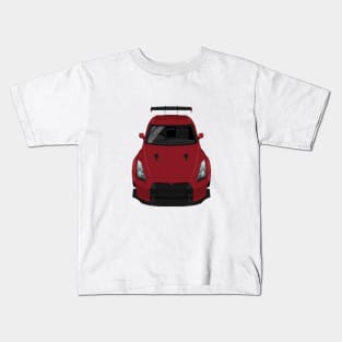 GTR R35 2007-2016 Body Kit - Solid Red Kids T-Shirt